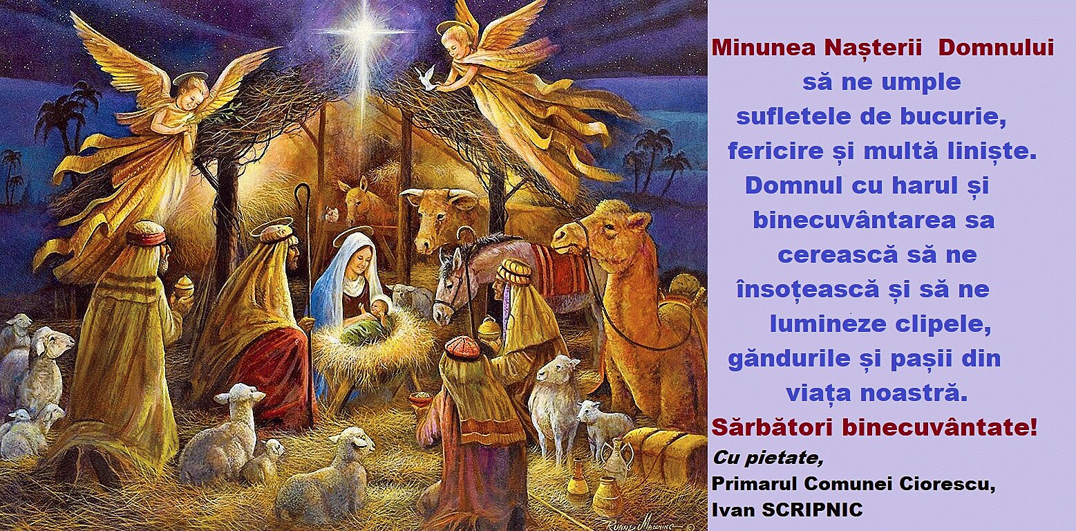 Sărbători binecuvântate!