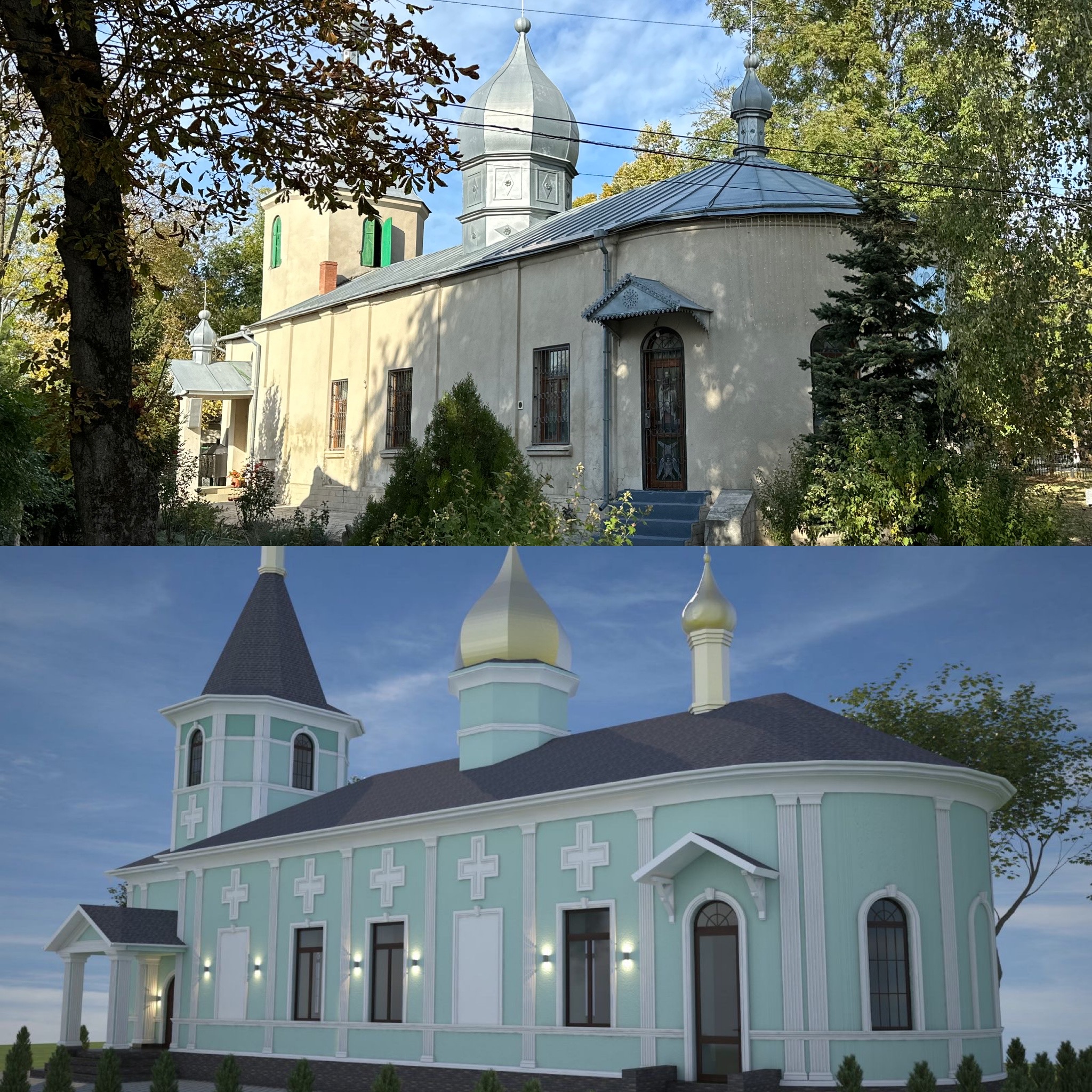 Începerea lucrărilor de termoizolare și reparație capitală a fațadei "Sfânta Parascheva"