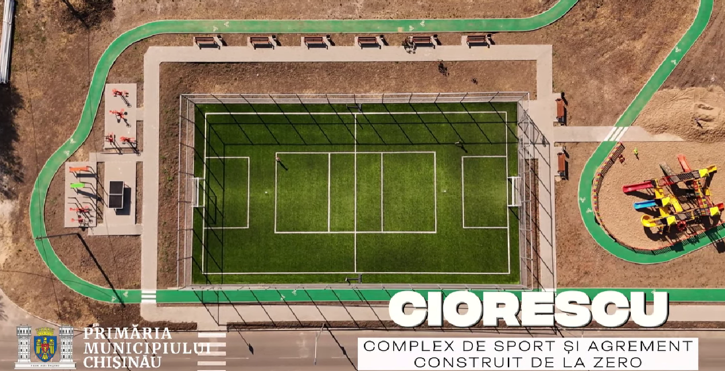 Complex de sport si agrement construit de la zero!