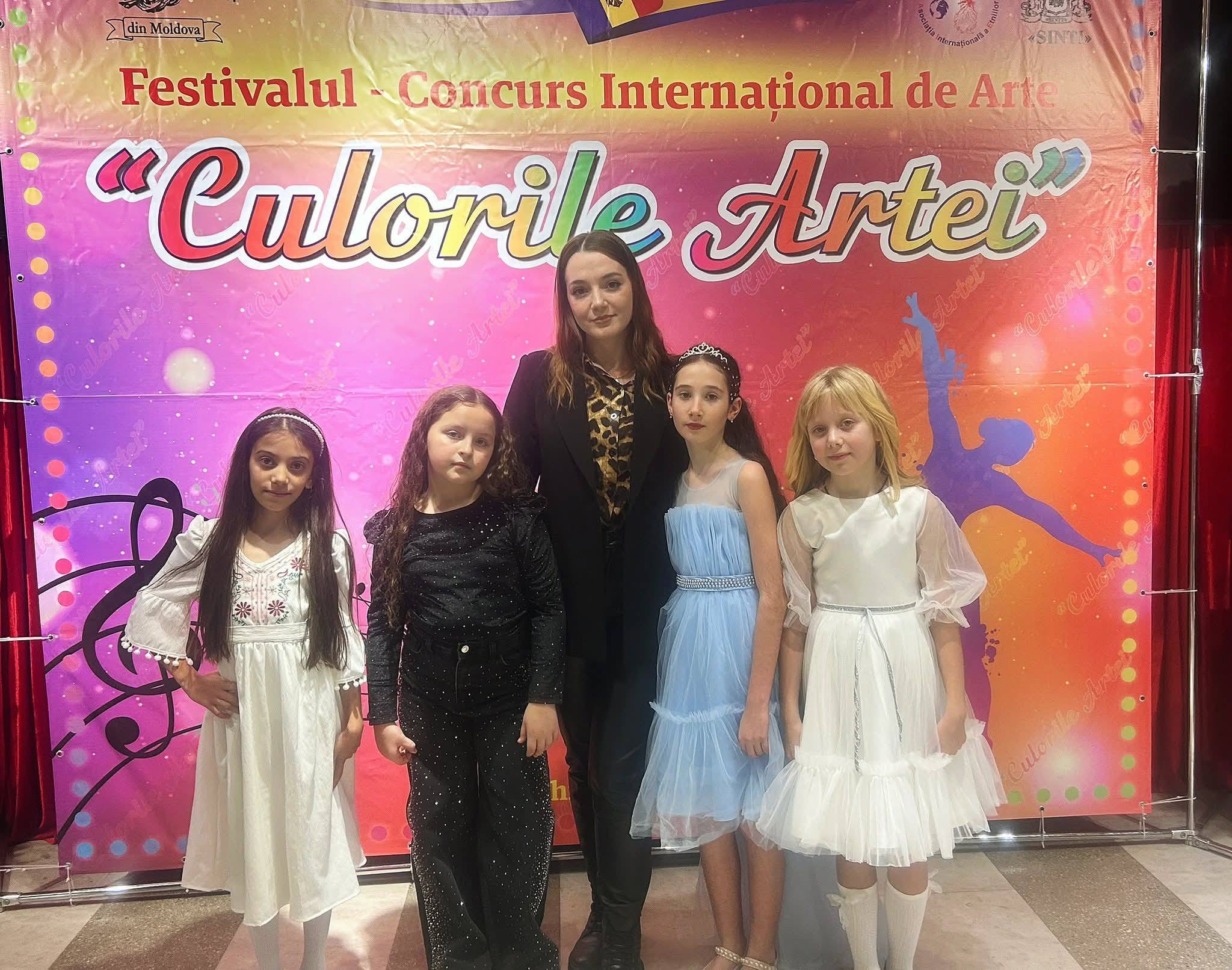 Concursul Internațional „ARTA NE UNEȘTE”!Acest Concurs a avut un impact deosebit asupra elevilor Școlii de Arte ,,Ion Gheorghe Ciorescu"!