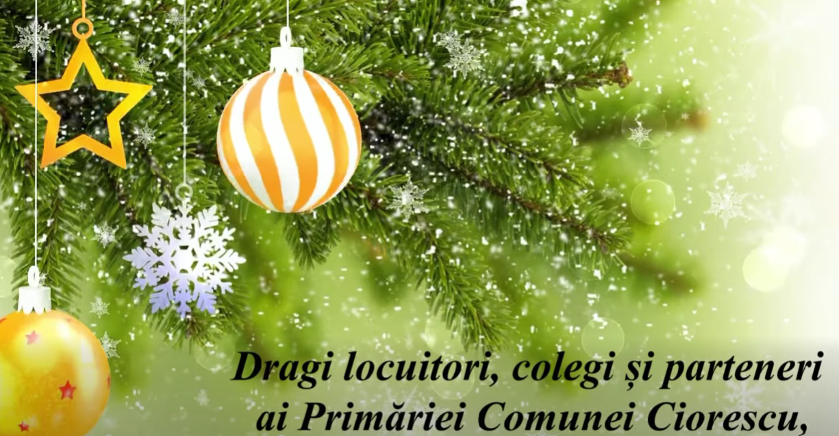 Primăria Comunei Ciorescu vă urează LA MULȚI ANI!