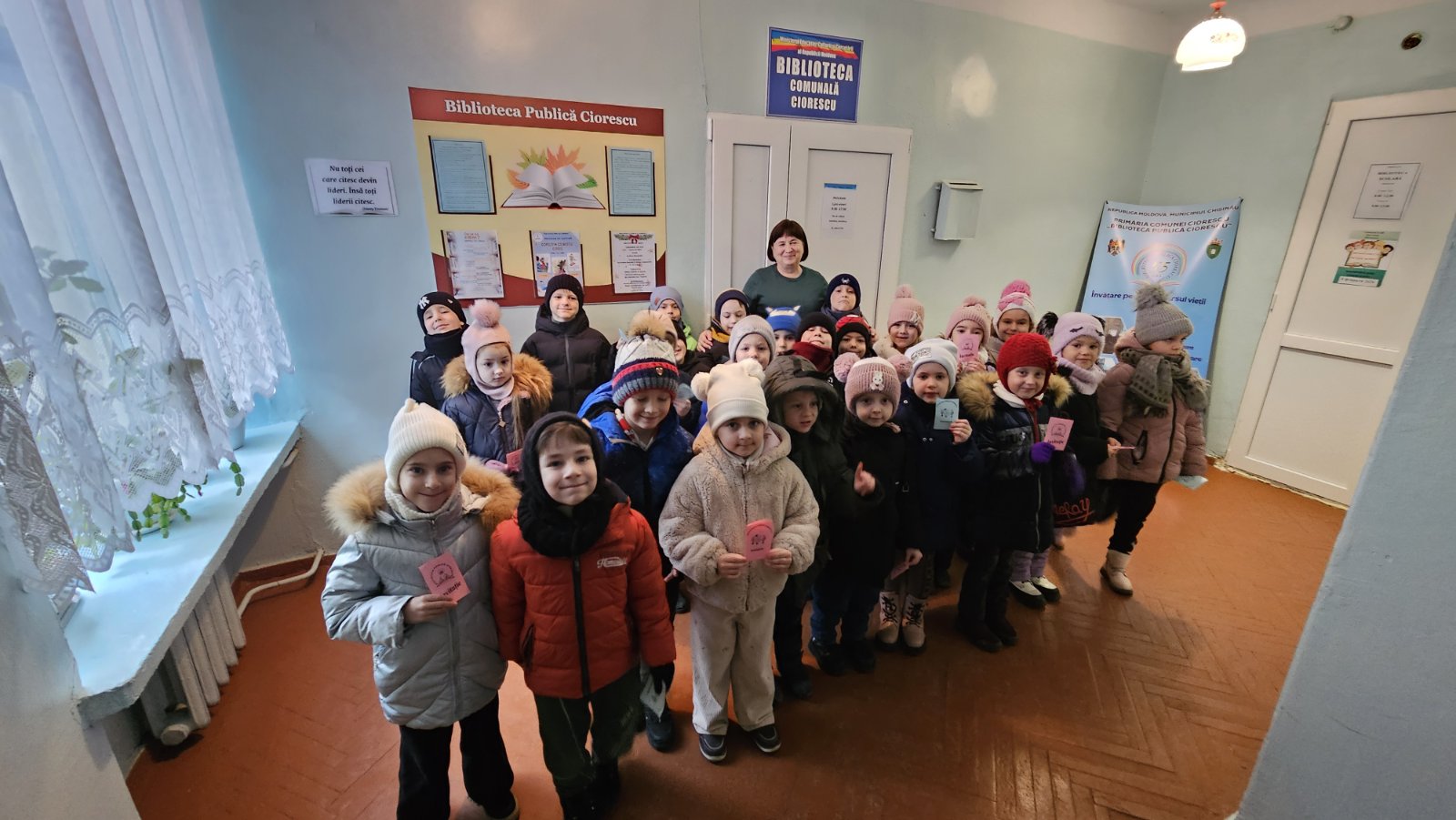 Ziua Internațională a Cititului Împreună la  Biblioteca Publică Ciorescu