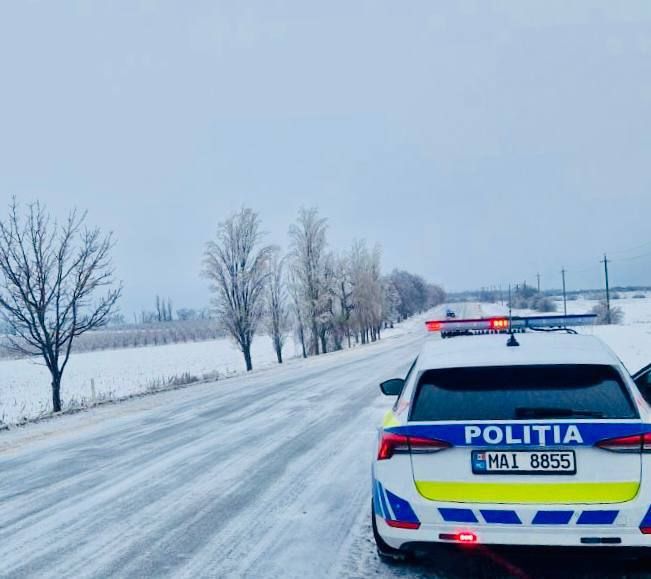 Traficul rutier este complicat pe întreg teritoriul țării!