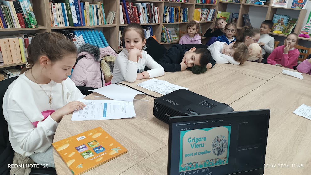 Ziua Națională a Lecturii sărbătorită prin poezie și emoție!