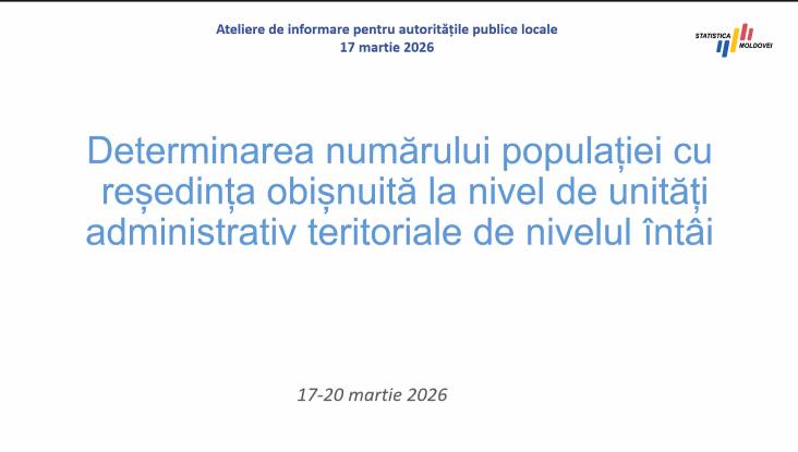 BNS, în colaborare cu Cancelaria de Stat a Republicii Moldova, desfășoară, în perioada 17-20 martie, în format online!