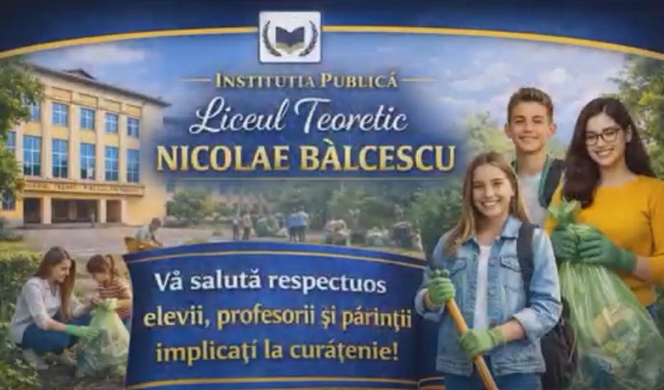 Schimbarea începe sub pașii noștri!   IPLT „Nicolae Bălcescu” în acțiune!
