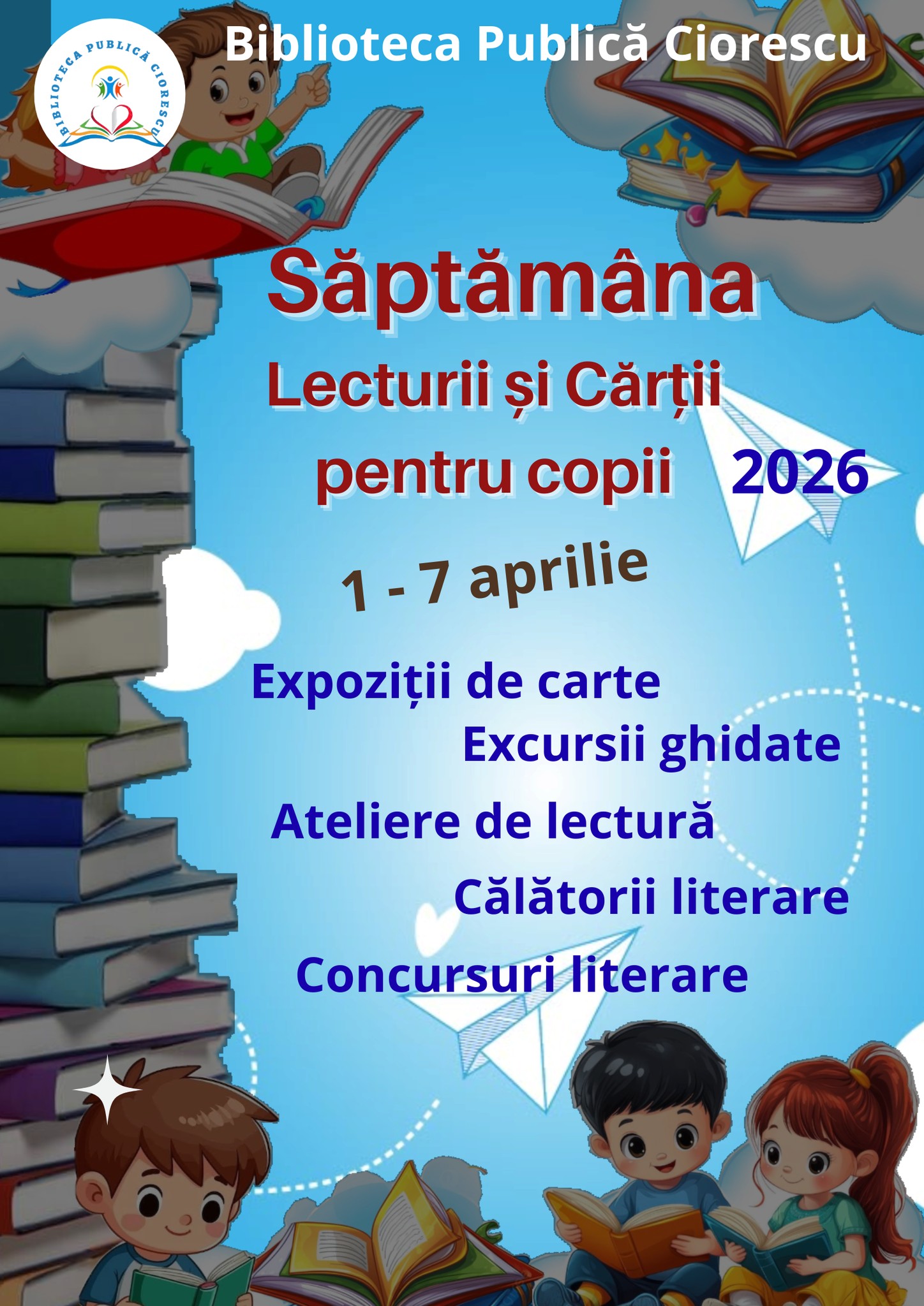 Săptămâna lecturii și cărți pentru copii!