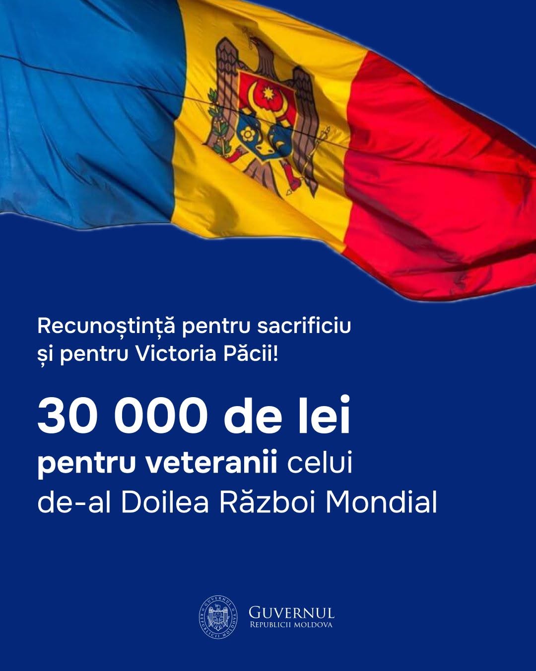 Respect și recunoștință veteranilor celui de-al Doilea Război Mondial!