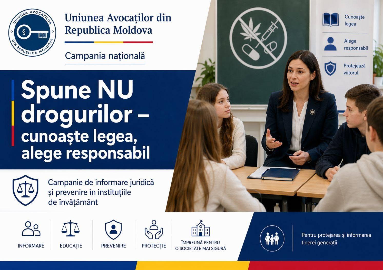 Împreună spunem NU drogurilor!