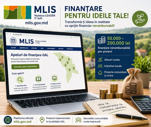 GAL VATRA MORILOR anunță lansarea Apelului nr.1/2026 din cadrul Programului LEADER!