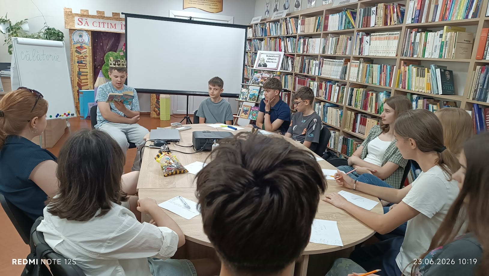 Ziua a doua a Programului estival #Vara_la_bibliotecă_2026  a fost una plină de descoperiri, lectură și noi experiențe!