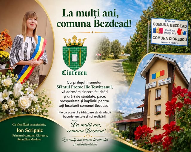 La mulți ani comunei Bezdead!