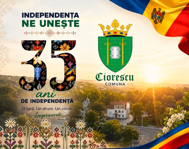 La mulți ani, Republica Moldova! 35 de ani de Independență