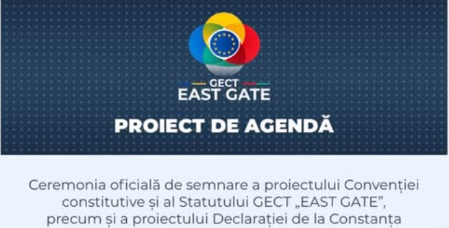Ciorescu, membru fondator al GECT „EAST GATE” – un nou pas pentru cooperarea europeană și dezvoltarea locală!